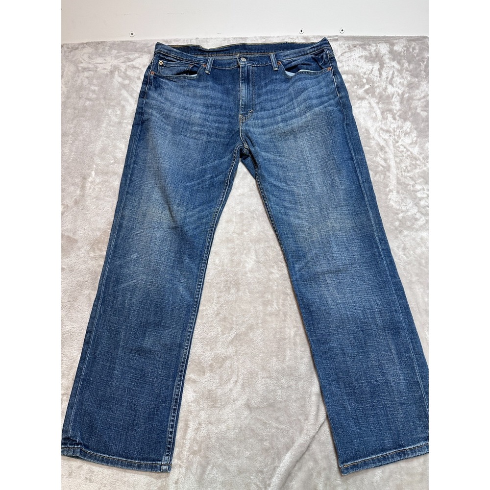 Levis 514 Straight Fit Jeans Mens Size 38x30 Medium Wash Denim Measure 39x28